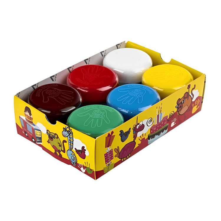 رنگ انگشتی 6 رنگ آریا کد 7003