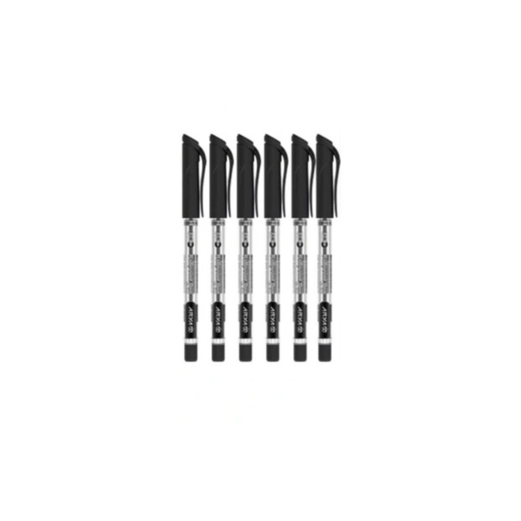 خودکار 0.7 میلی متری آریا مدل ballpoint بسته ۶ عددی