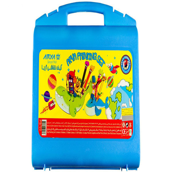 بسته رنگآمیزی آریا مدل 48 pcs