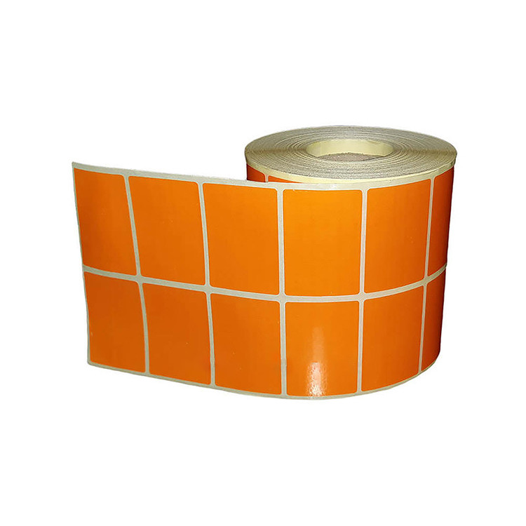 برچسب پرینتر لیبل زن PVC دو ردیف مدل 34x51 رول 3000 عددی